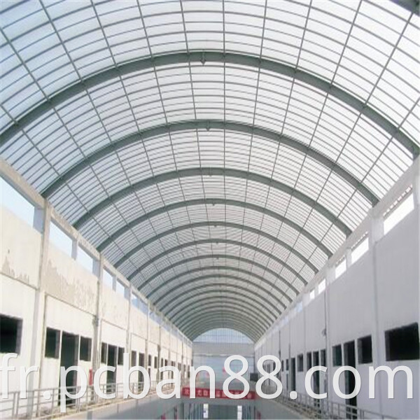 4mm transparent sunshade canopy